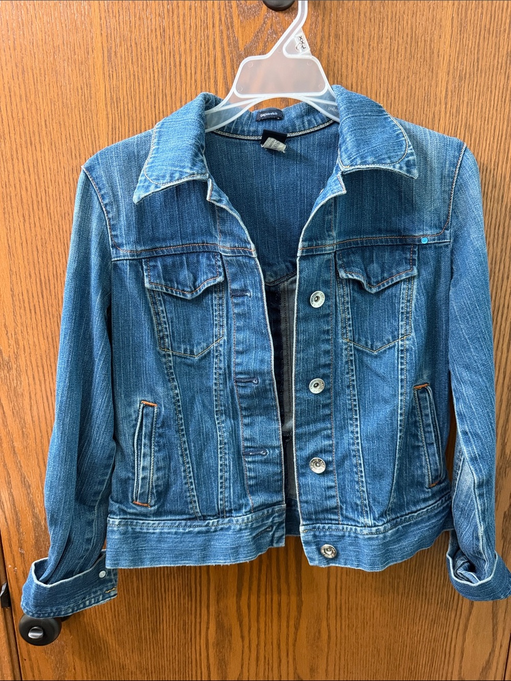 GAP Blue Denim Jacket for Women